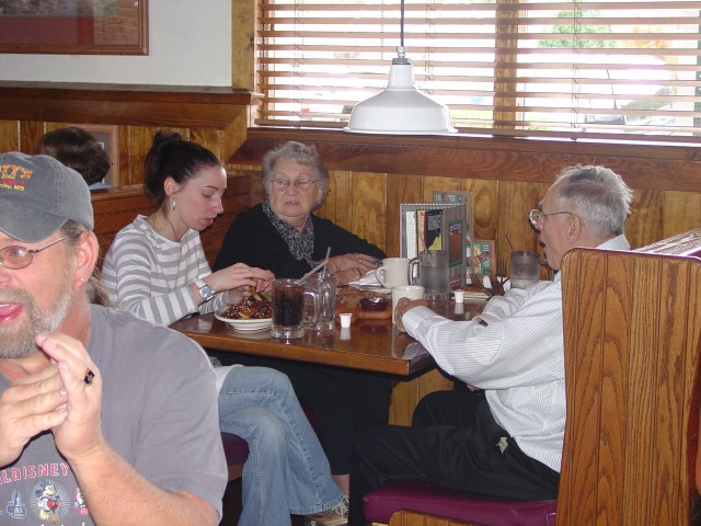 Friends enjoying lunch